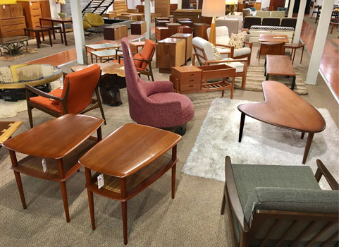 sold mid century modern and danish furniture