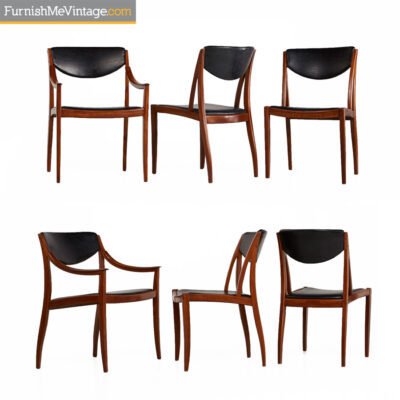 drexel parallel,danish,modern,retro,dining chairs,Barney Flagg