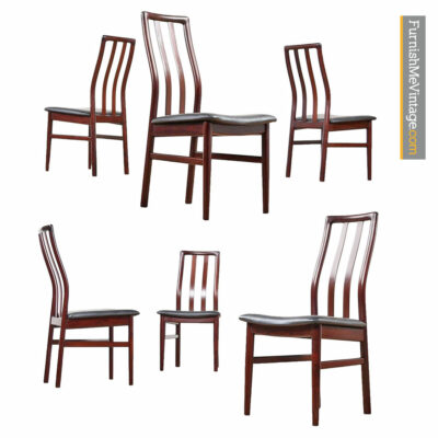 Danish rosewood dining chairs