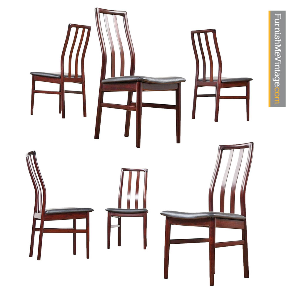 Scandinavian Modern Rosewood Dining Chairs Scandinavian Modern Rosewood Dining Chairs
