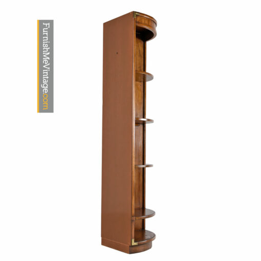 Corner Cabinet - Campaign Style Drexel Heritage Accolade Bookshelf Curio