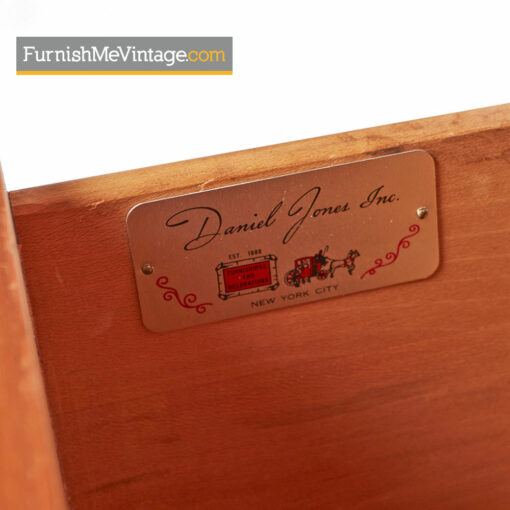 Burl Inlay Walnut Dresser Credenza by Daniel Jones Inc.