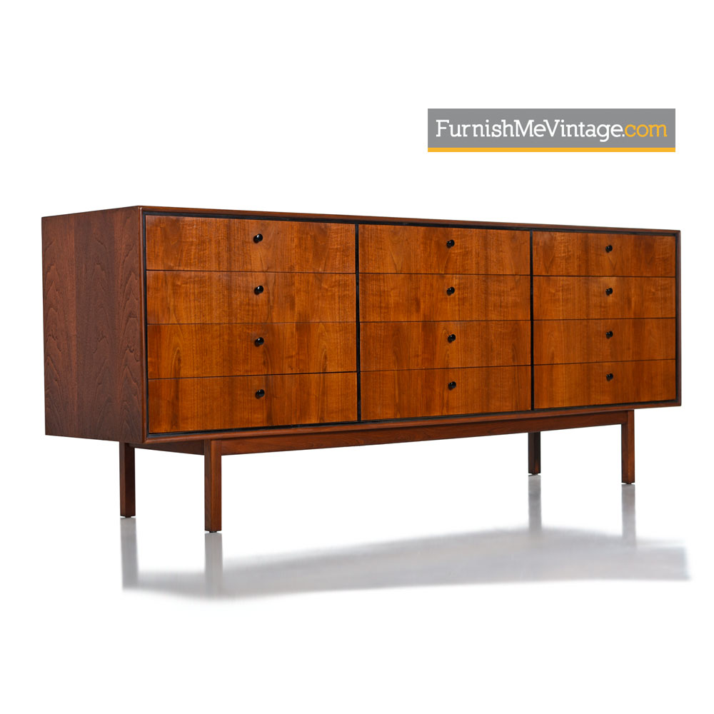 Walnut Dresser Credenza Jack Cartwright for Founders
