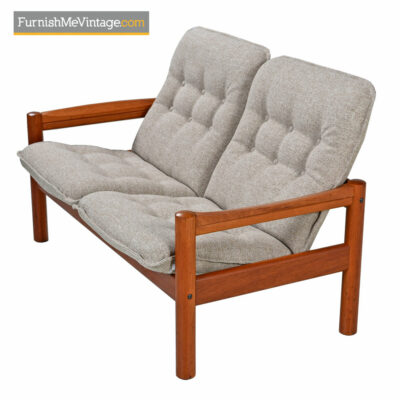 Solid Teak Sete by Domino Mobler - Scandinavian Modern