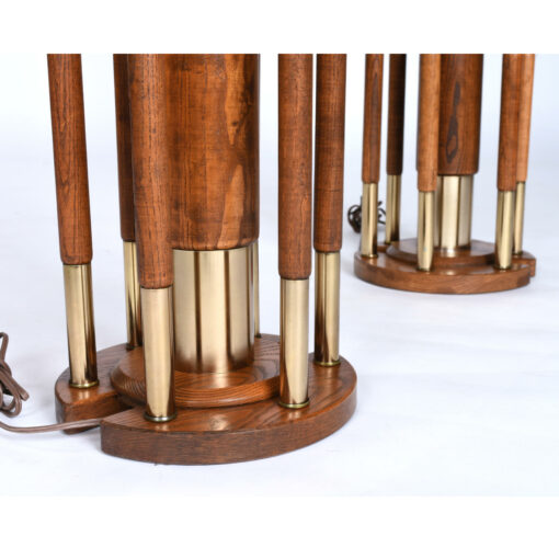 1970s large table-lamps-wood gold