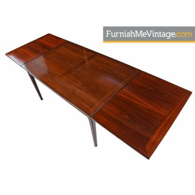 Rosewood Dining Table by Skovby of Denmark - Draw Leaf Style