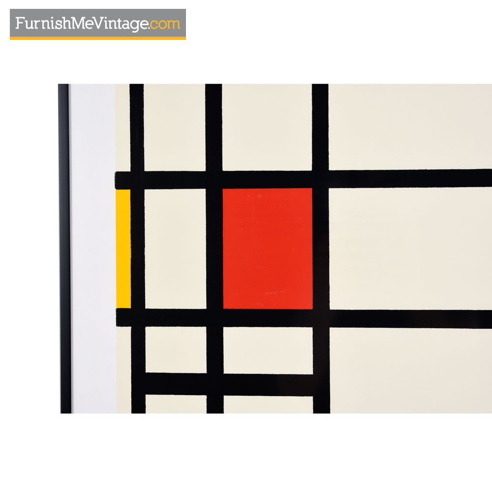 Modrian Framed Piet Mondrian