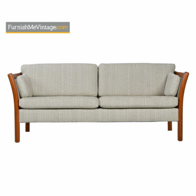 Stouby Settee Sofa Fully Restored - Danish Modern Teak