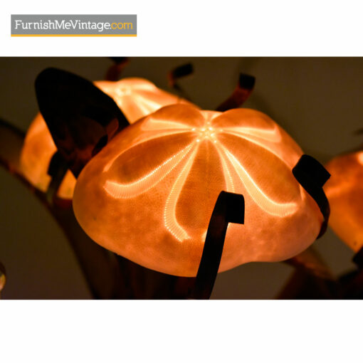 Sea Urchin Table Lamp - Brutalist Fantasy Jere Style Sculptural Metal