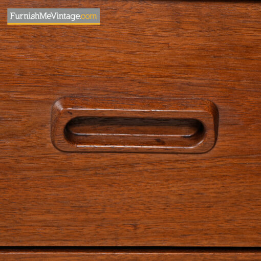 Triple Dresser Credenza by Kroehler - Danish Modern Walnut