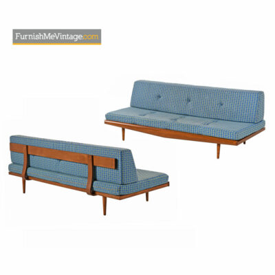 Pearsall Style Daybed Sofa Couch - Mid Century Modern