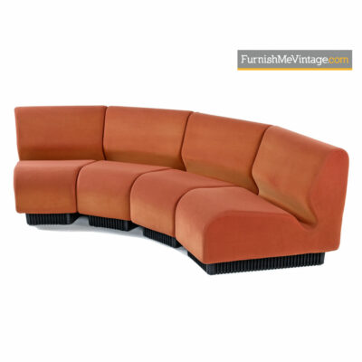 Don Chadwick Modular Curved Sectional Sofa Couch for Herman Miller