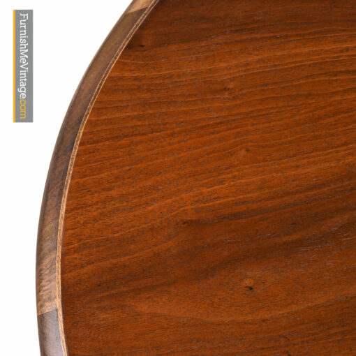 Amoeba Coffee Table - Solid Oak Walnut Boomerang Freefrom Design