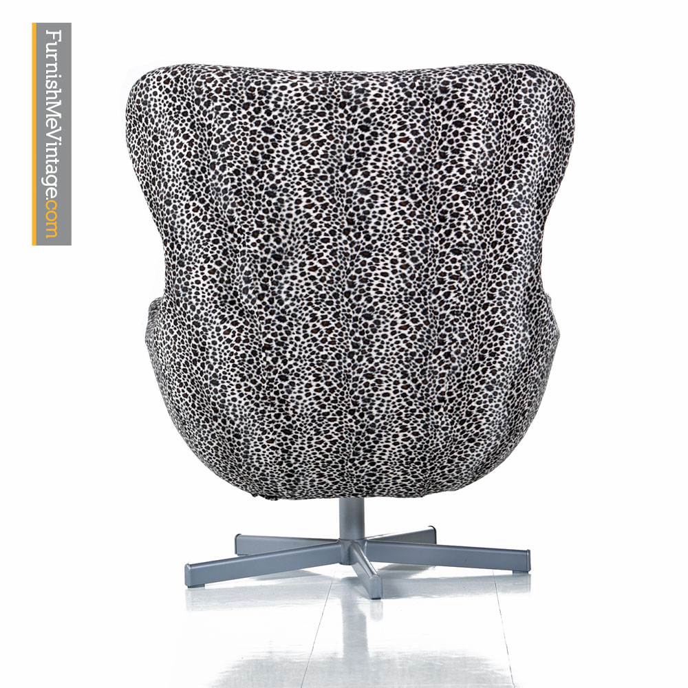 egg chair vintage sale egg chair set arne jacobsen style leopard print swivel egg chair vintage sale egg chair set arne jacobsen style leopard print swivel
