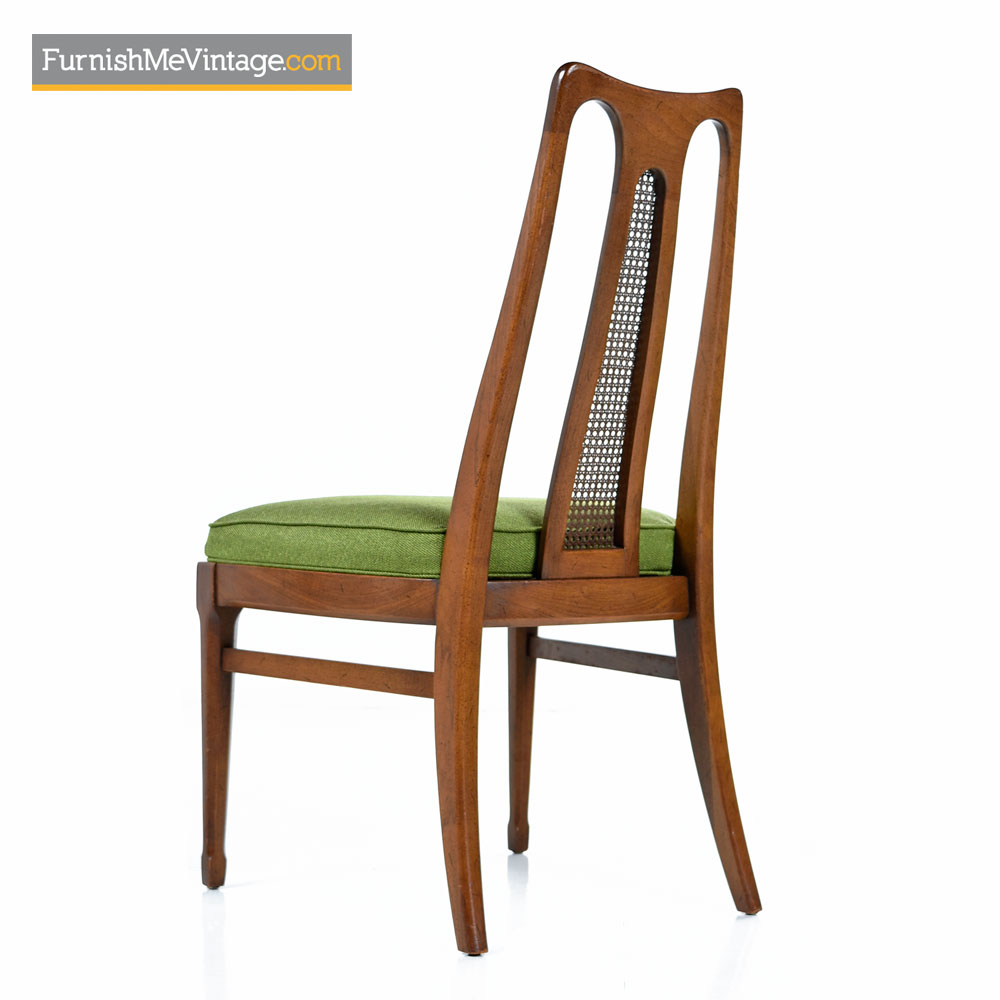 Cane Back Dining Chairs by White Furniture MidCentury Modern