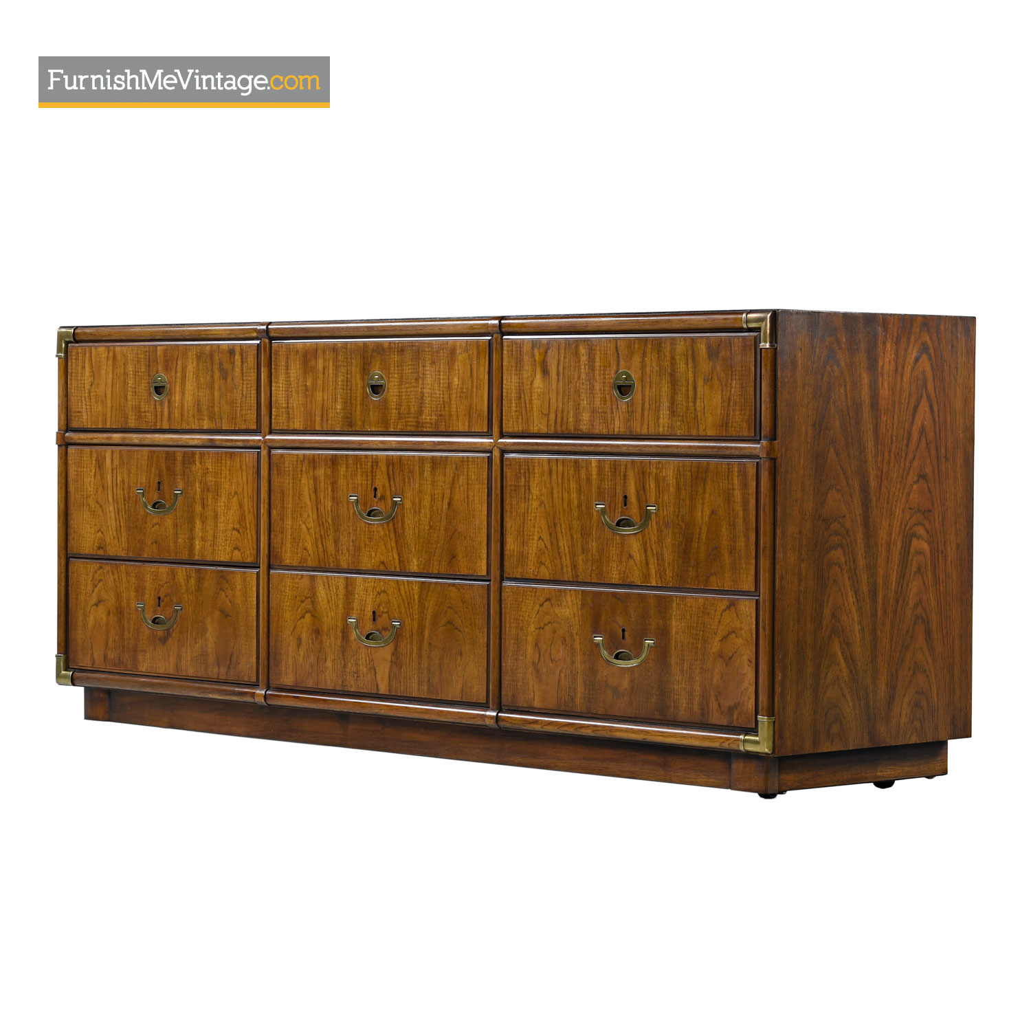 Campaign Style Dresser By Drexel Heritage Accolade Ii