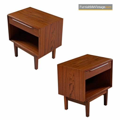 Kofod Larsen Teak Nightstands for Fredericia Moblefabrik of Denmark
