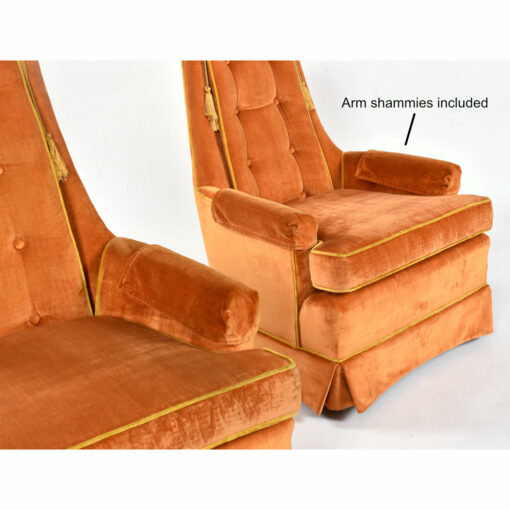 Arm shammies are included with the McAfee chairs