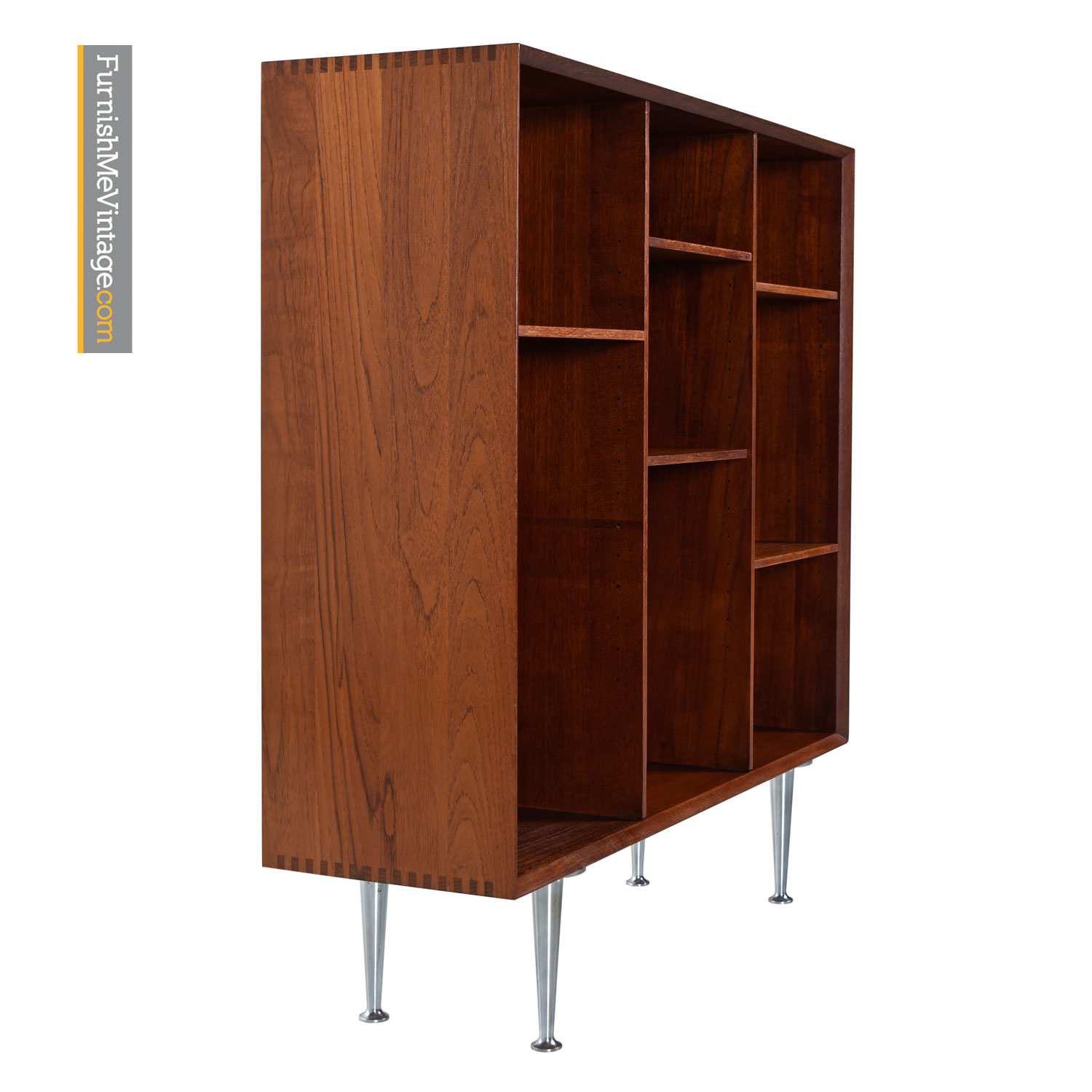 Bookcase by Peter Hvidt & Orla MolgaardNielsen Solid Teak