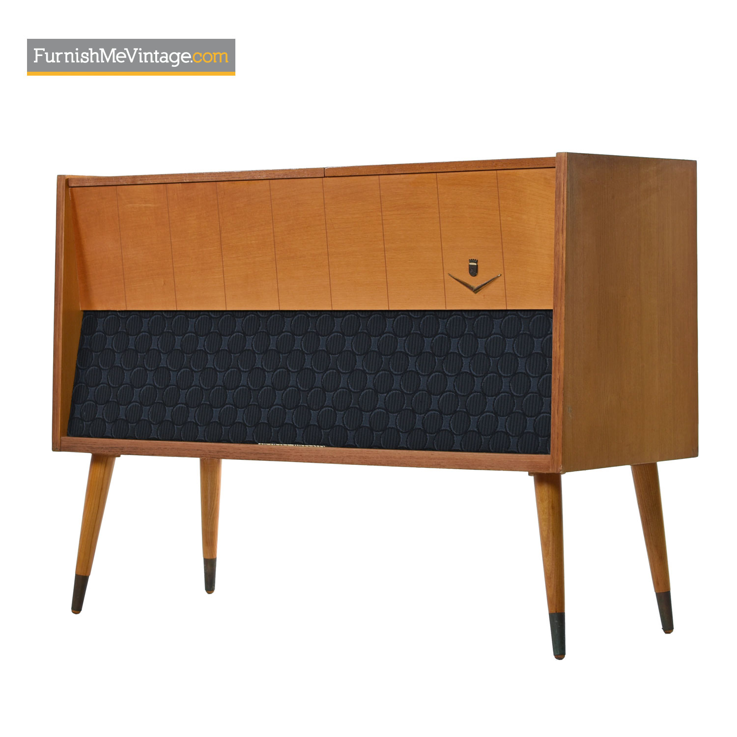 Grundig Majestic M11 Console Stereo Turntable Cabinet Credenza