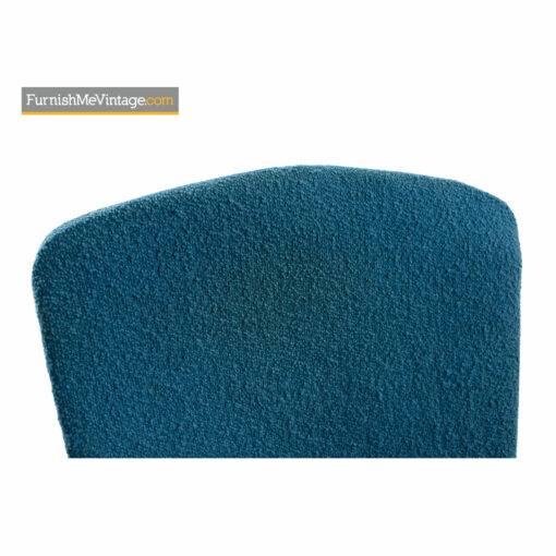Bird Chair & Ottoman by Harry Bertoia For Knoll - Original Blue Fabric