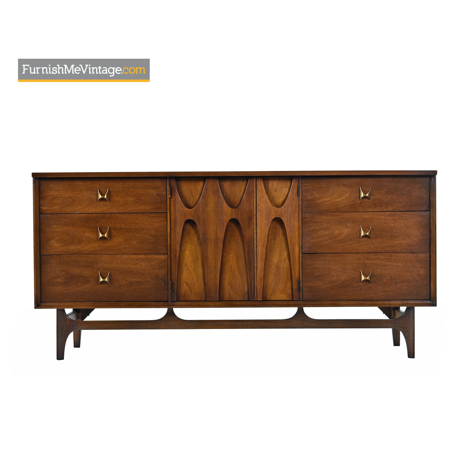 Broyhill Brasilia Dresser Credenza Excellent Restored Condition