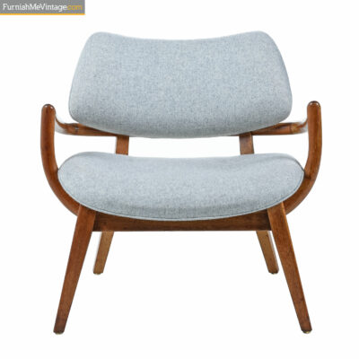 Paul Laszlo for Brown Saltman Mahogany Armchair - Asian Modern