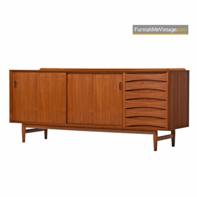 arne vodder sibast teak credenza