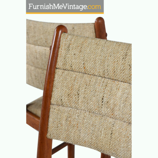 Johannes Andersen Danish teak dining chairs
