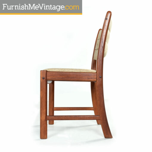 Johannes Andersen Danish teak dining chairs
