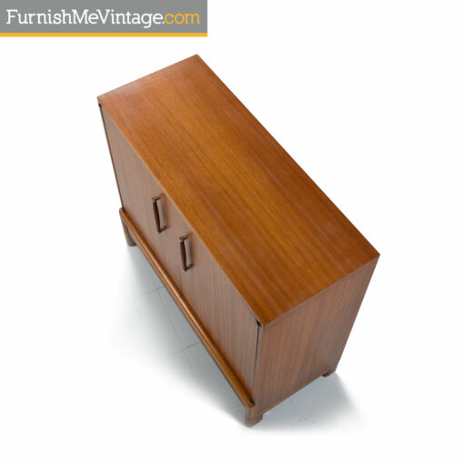 Mahogany Bar Cabinet by John Keal for Brown Saltman