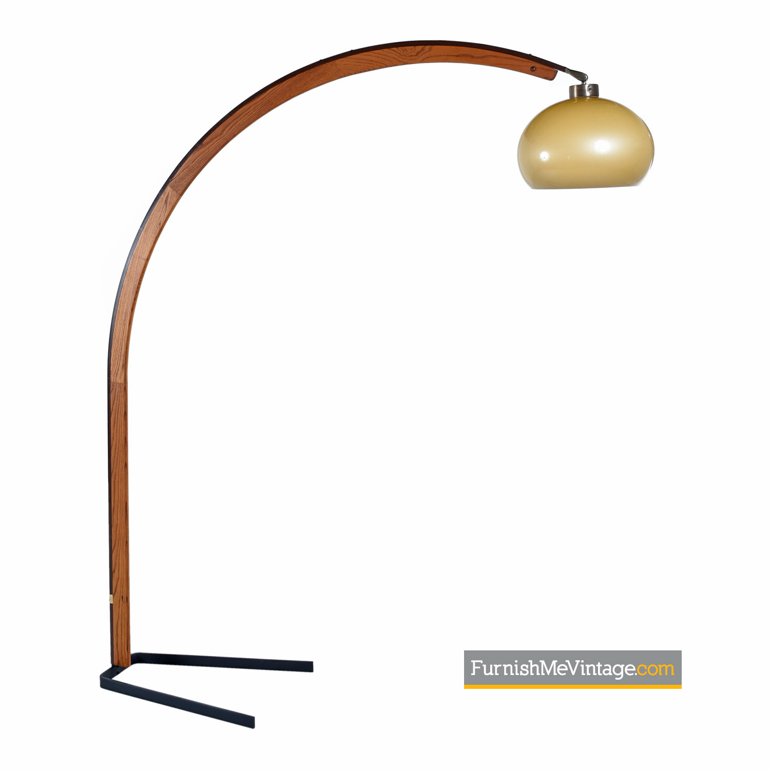 mid century modern arc lamp