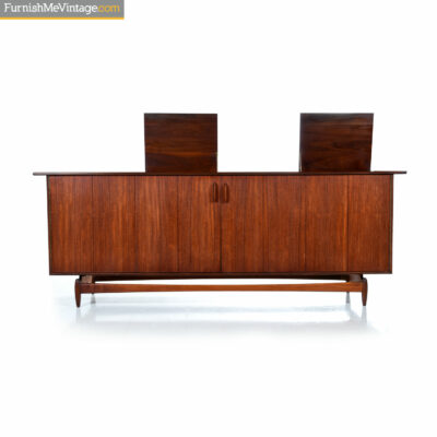 danish teak stereo cabinet