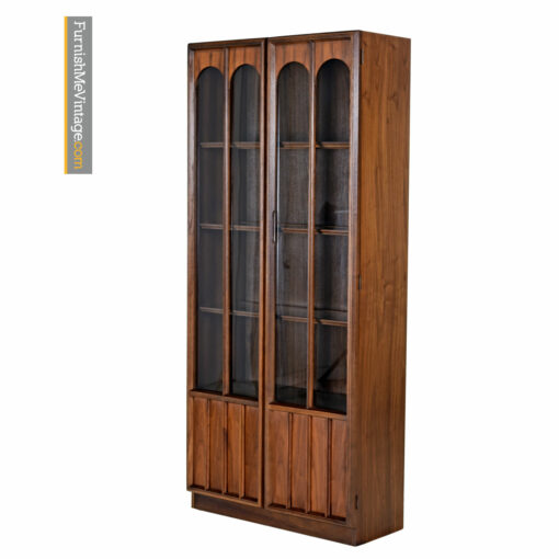 mid-century modern curio cabinet