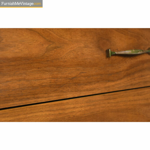 Brass handles on Harmony House dresser