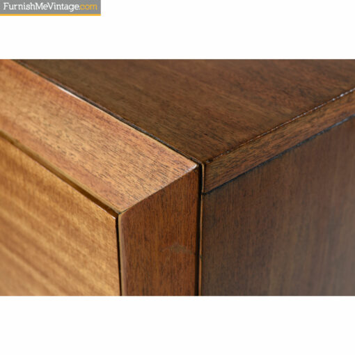 yellow mahogany t h robsjohn dresser