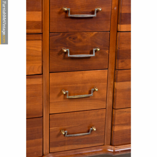 retro cherry dresser