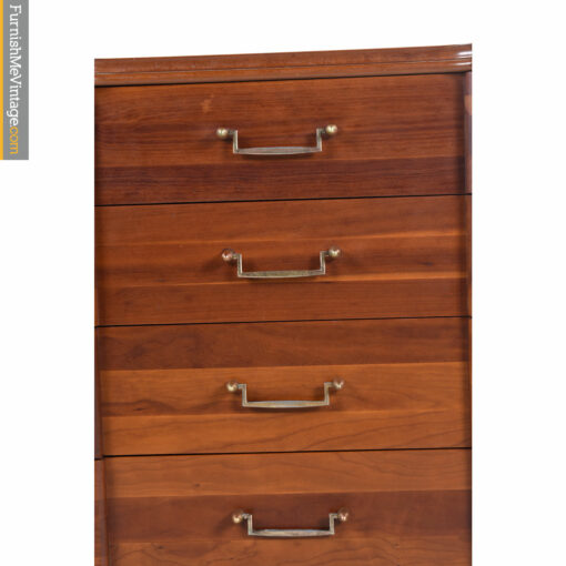 brass cherry chest of drawers