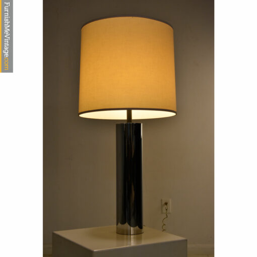chrome artemide lamp
