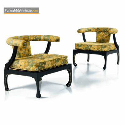 james mont asian modern arm chairs