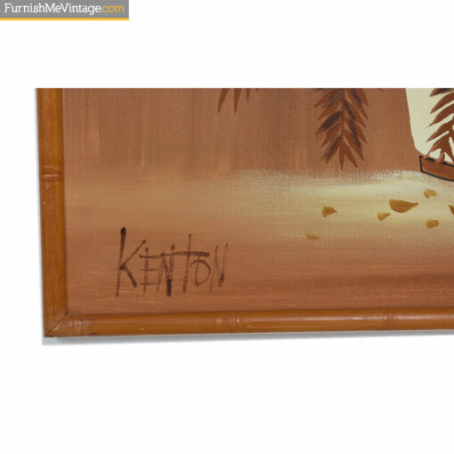 kenton peacock chair painting