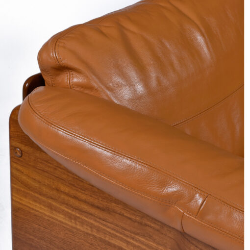 Cognac leather