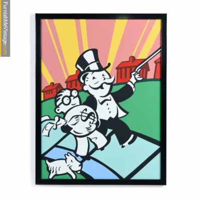 monopoly game painting
