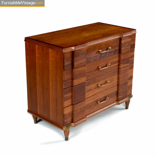 retro hickory mfg chest of drawers
