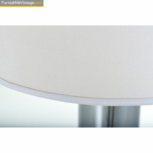 white cotton table lamp shade