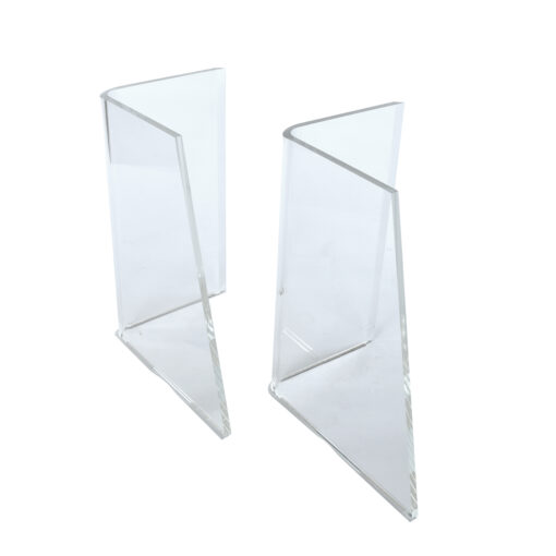 1980s lucite dining table bases