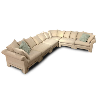 drexel chinoiserie sectional sofa