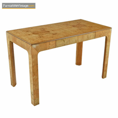 henredon scene two burl olive desk