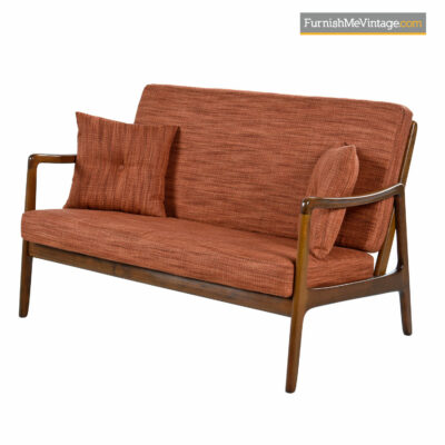 vintage modern settee sofa