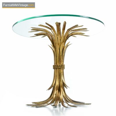 Brass Wheat Sheaf cocktail table